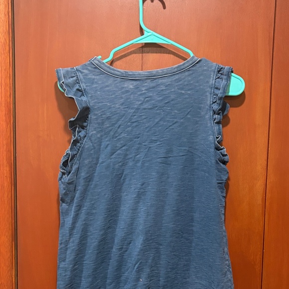 Universal Thread Ruffled Blue Midi Dress - Picture 8 of 8